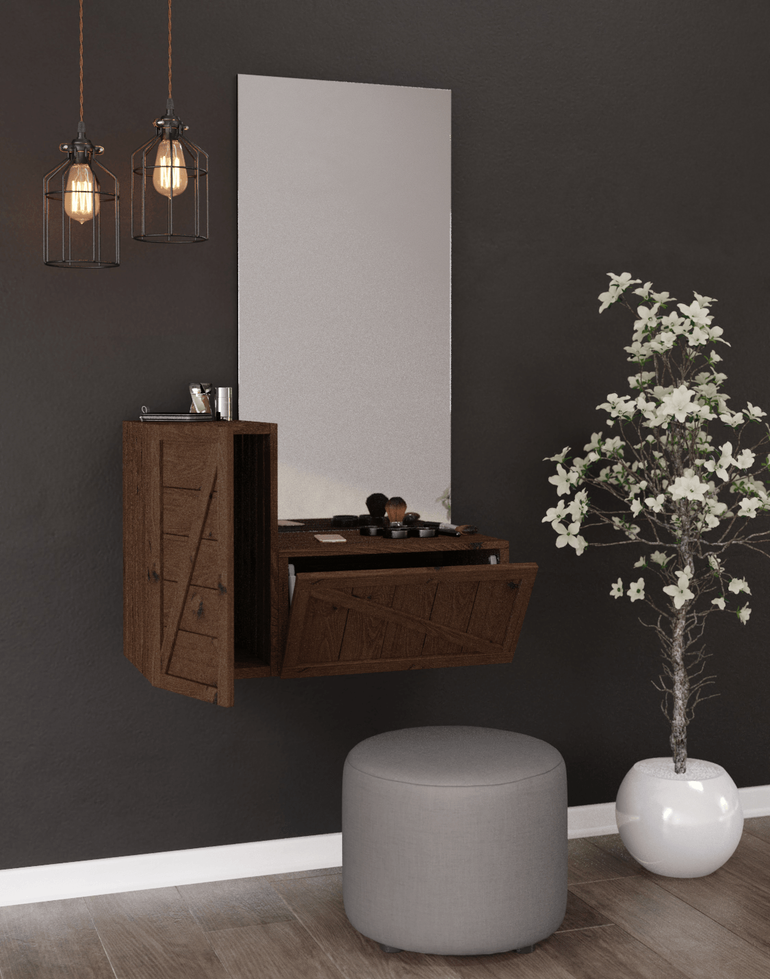 Barbra Dresser Modular And real wood furniture product