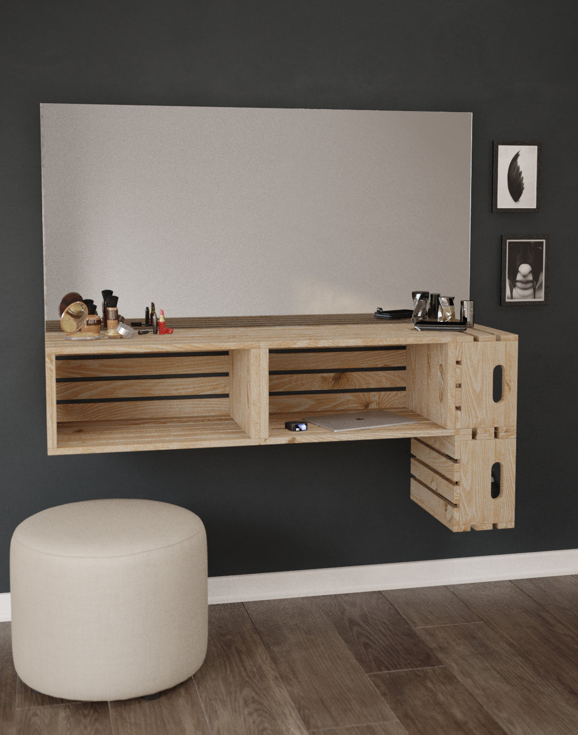 Draner Dresser Modular And real wood furniture product