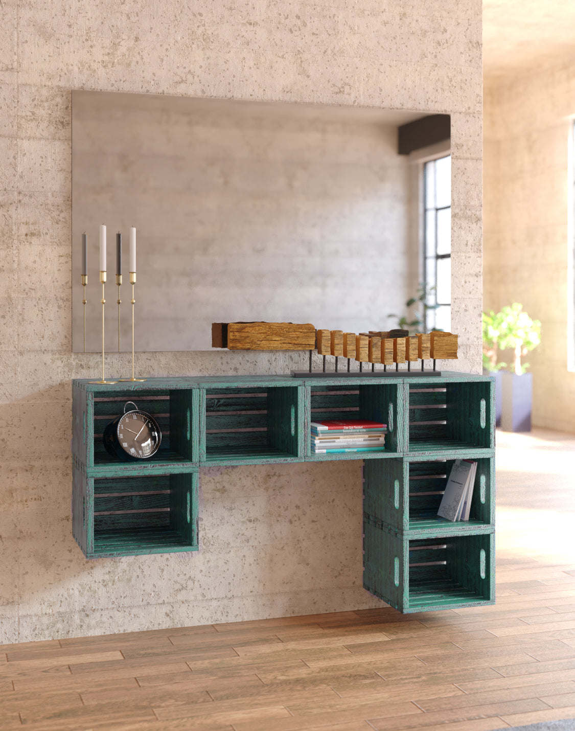 Kapoor Console Modular And real wood furniture product