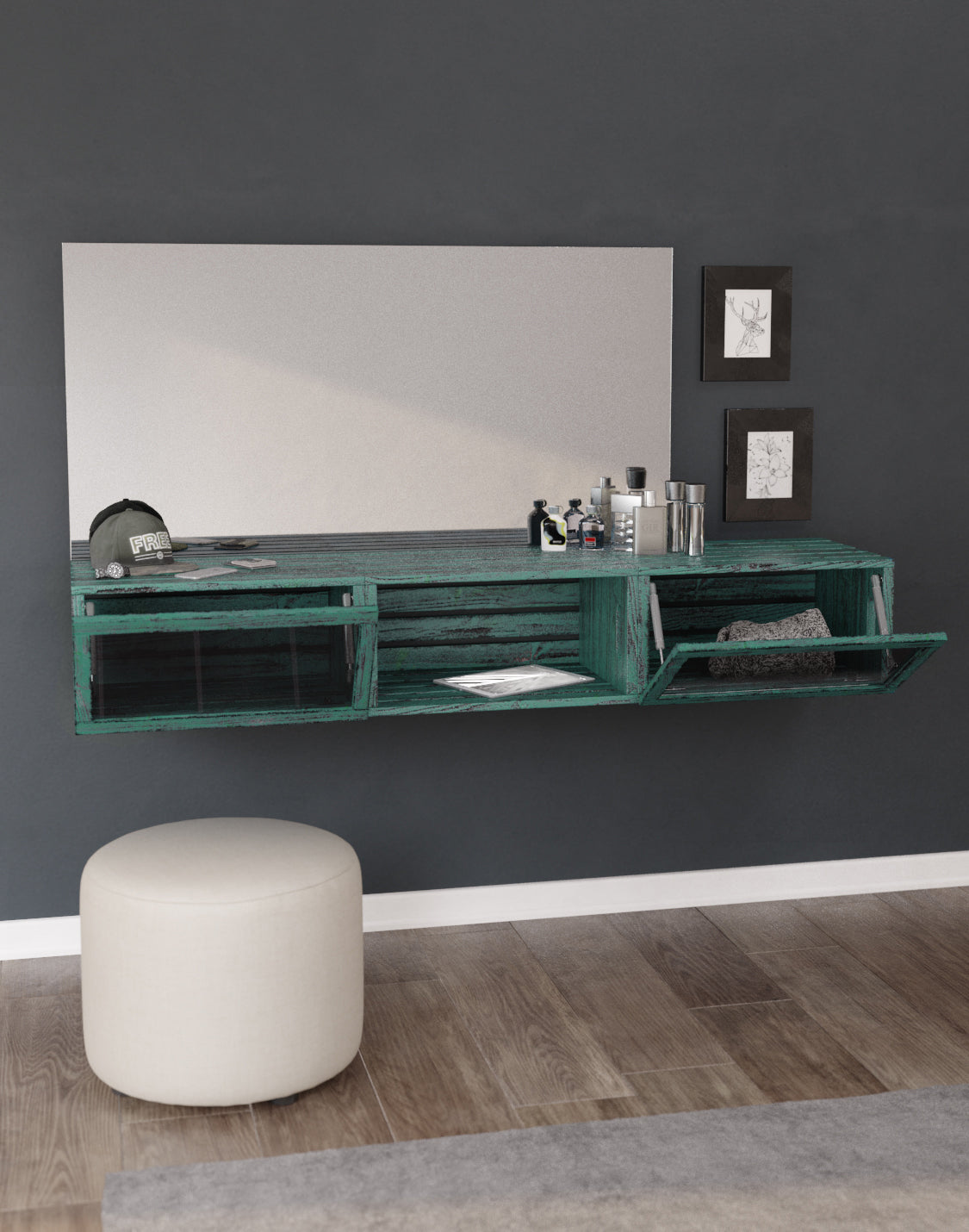 Volpi Dresser Modular And real wood furniture product