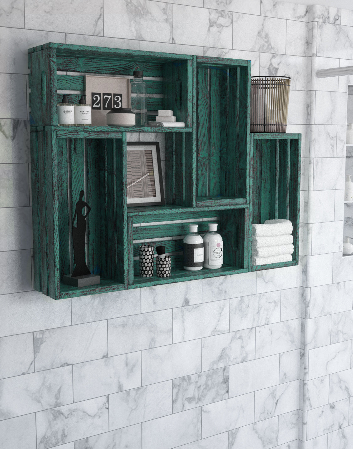 Wildt Bathroom Unit Modular And real wood furniture product